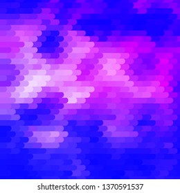 Light Pink, Blue vector pattern with lines. Geometric abstract illustration with blurred lines. Template for your UI design.