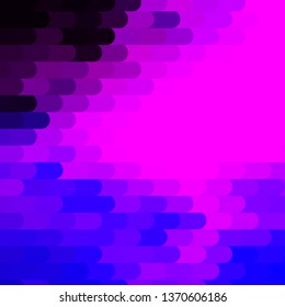 Light Pink, Blue vector pattern with lines. Gradient abstract design in simple style with sharp lines. Template for your UI design.