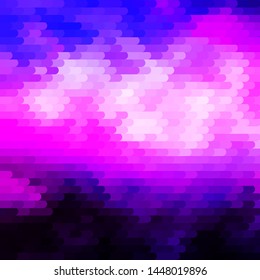 Light Pink, Blue vector pattern with lines. Gradient illustration with straight lines in abstract style. Best design for your posters, banners.