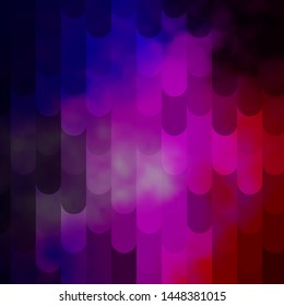 Light Pink, Blue vector pattern with lines. Gradient illustration with straight lines in abstract style. Best design for your posters, banners.