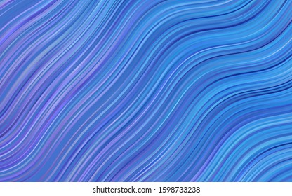Light Pink, Blue vector pattern with bubble shapes. A sample with blurred bubble shapes. A new texture for your  ad, booklets, leaflets.