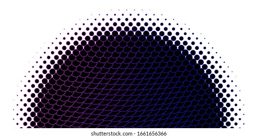 Light Pink, Blue vector pattern with spheres. Abstract illustration with colorful spots in nature style. Design for posters, banners.