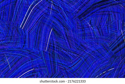 Light Pink, Blue vector pattern with wry lines. Colorful abstract illustration with gradient lines. New composition for your brand book.