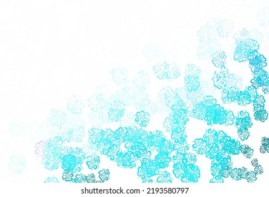 Light Pink, Blue vector pattern with random forms. Illustration with colorful gradient shapes in abstract style. Best smart design for your business.