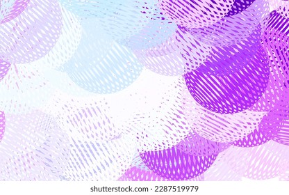 Light Pink, Blue vector pattern with random forms. Colorful chaotic forms with gradient in modern style. Modern design for your business card.