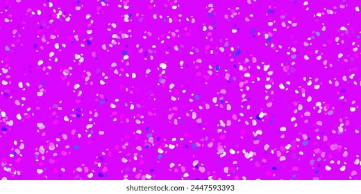 Light pink, blue vector pattern with abstract shapes. Modern abstract illustration with gradient random forms. Background for cell phones.