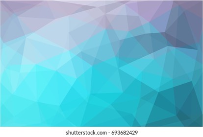 Light Pink, Blue vector Pattern.  triangular template. Geometric sample. Repeating routine with triangle shapes. New texture for your design. Pattern can be used for background.