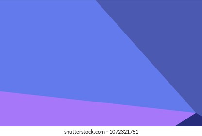 Light Pink, Blue vector polygon abstract background. Glitter abstract illustration with an elegant design. Triangular pattern for your business design.