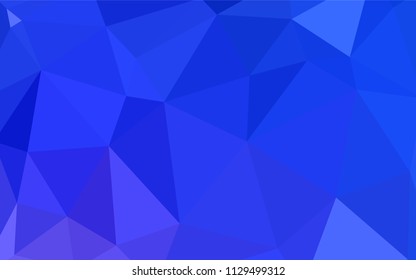 Light Pink, Blue vector polygon abstract layout. Geometric illustration in Origami style with gradient.  Textured pattern for your backgrounds.