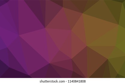 Light Pink, Blue vector polygon abstract backdrop. Colorful abstract illustration with triangles. Textured pattern for your backgrounds.