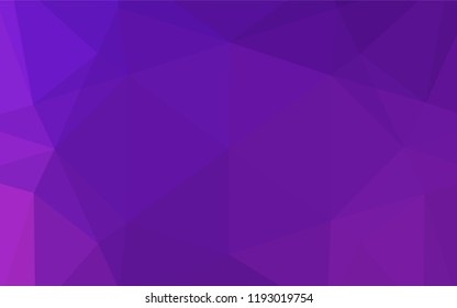 Light Pink, Blue vector polygon abstract backdrop. A completely new color illustration in a vague style. The completely new template can be used for your brand book.