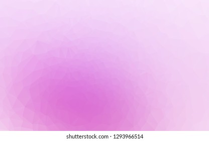 Light Pink, Blue vector polygon abstract layout. Modern geometrical abstract illustration with gradient. Brand new design for your business.