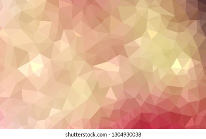 Light Pink, Blue vector polygon abstract backdrop. Glitter abstract illustration with an elegant triangles. Template for cell phone's backgrounds.