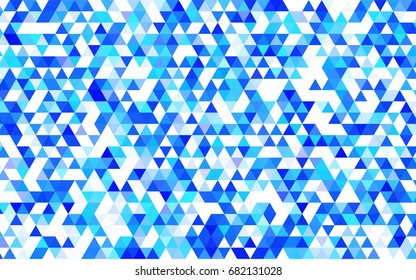 Light Pink, Blue vector polygon abstract template. Geometric illustration in Origami style with gradient.  Brand-new design for your business.