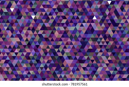 Light Pink, Blue vector polygon abstract background. Glitter abstract illustration with an elegant design. Brand-new design for your business.