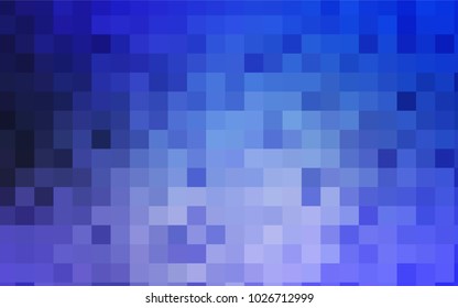 Light Pink, Blue vector polygonal illustration consisting of rectangles. Rectangular design for your business. Creative geometric background in origami style with gradient.