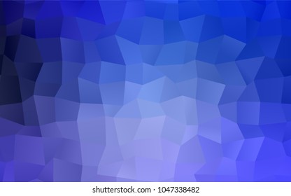Light Pink, Blue vector polygonal illustration consisting of rectangles. Rectangular design for your business. Creative geometric background in origami style with gradient.