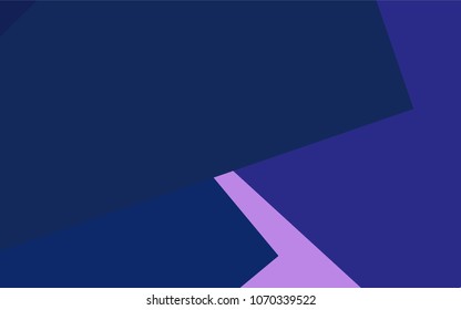 Light Pink, Blue vector polygonal illustration, which consist of rectangles. Rectangular pattern for your business design. Geometric background in Origami style with gradient. 