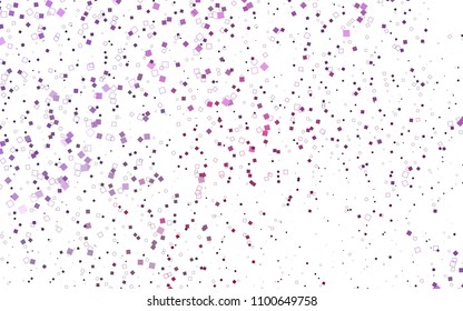 Light Pink, Blue vector polygonal illustration consisting of rectangles. Rectangular design for your business. Creative geometric background in origami style with gradient.