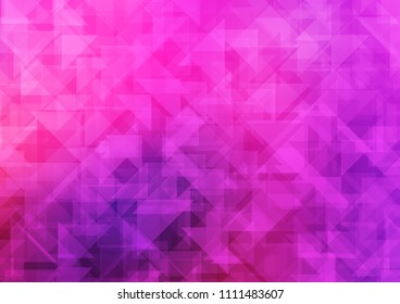 Light Pink, Blue vector polygonal polygonal. A vague abstract illustration with gradient. The elegant pattern can be used as part of a brand book.