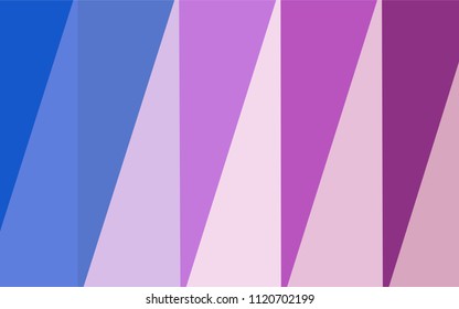 Light Pink, Blue vector polygonal background. Elegant bright polygonal illustration with gradient. Textured pattern can be used for background.