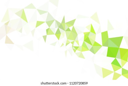 Light Pink, Blue vector polygonal template. A completely new color illustration in a polygonal style. Brand new style for your business design.