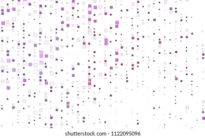 Light Pink, Blue vector polygonal illustration consisting of rectangles. Rectangular design for your business. Creative geometric background in origami style with gradient.