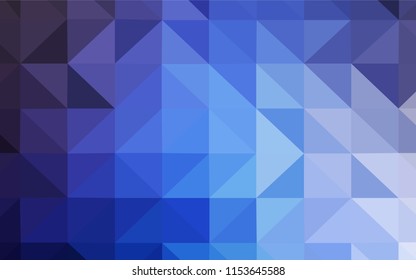 Light Pink, Blue vector polygonal background. A completely new color illustration in a polygonal style. Template for cell phone's backgrounds.