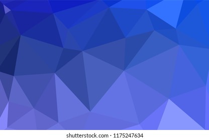 Light Pink, Blue vector polygonal pattern. Creative illustration in halftone style with triangles. Pattern for a brand book's backdrop.