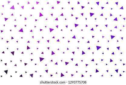 Light Pink, Blue vector  polygonal pattern. Creative geometric illustration in Origami style with gradient. Template for cell phone's backgrounds.