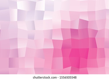 Light Pink, Blue vector polygonal template. An elegant bright illustration with gradient. Completely new design for your business.