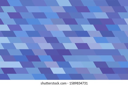 Light Pink, Blue vector polygonal illustration consisting of rectangles. Rectangular design for your business. Creative geometric background in origami style with gradient.