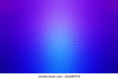 Light Pink, Blue vector polygonal illustration, which consist of triangles. Triangular design for your business. Creative geometric background in Origami style with gradient