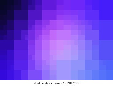 Light Pink, Blue vector polygonal illustration, which consist of rectangles. Rectangular pattern for your business design. Geometric background in Origami style with gradient. 