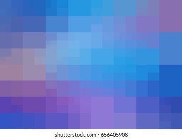 Light Pink, Blue vector polygonal illustration, which consist of rectangles. Rectangular pattern for your business design. Geometric background in Origami style with gradient. 