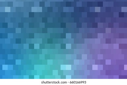 Light Pink, Blue vector polygonal illustration consisting of rectangles. Rectangular design for your business. Creative geometric background in origami style with gradient.