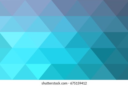 Light Pink, Blue vector polygonal illustration, which consist of triangles. Triangular pattern for your business design. Geometric background in Origami style with gradient. 