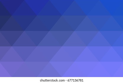 Light Pink, Blue vector polygonal illustration, which consist of triangles. Triangular design for your business. Creative geometric background in Origami style with gradient