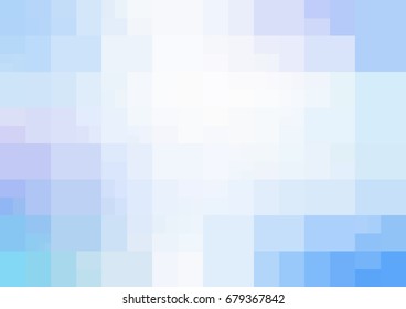 Light Pink, Blue vector polygonal illustration, which consist of rectangles. Rectangular design for your business. Creative geometric background in Origami style with gradient