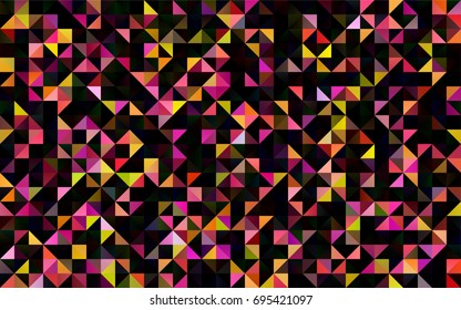 Light Pink, Blue vector polygonal pattern. A completely new color illustration in a vague style. The template can be used as a background for cell phones.