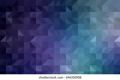 Light Pink, Blue vector polygonal background. A sample with polygonal shapes. Brand-new style for your business design.