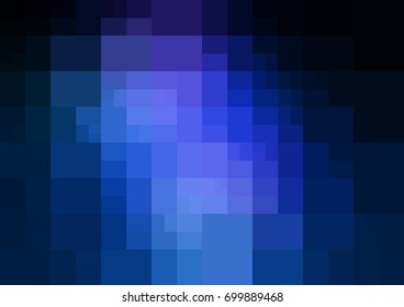 Light Pink, Blue vector polygonal illustration, which consist of rectangles. Rectangular pattern for your business design. Geometric background in Origami style with gradient. 