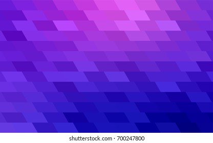 Light Pink, Blue vector polygonal illustration consisting of rectangles. Rectangular design for your business. Creative geometric background in origami style with gradient.