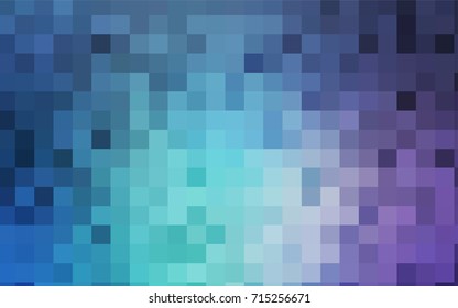 Light Pink, Blue vector polygonal illustration consisting of rectangles. Rectangular design for your business. Creative geometric background in origami style with gradient.