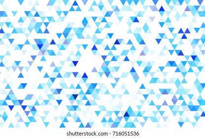 Light Pink, Blue vector polygonal background. Geometric illustration in Origami style with gradient.  A new texture for your design.