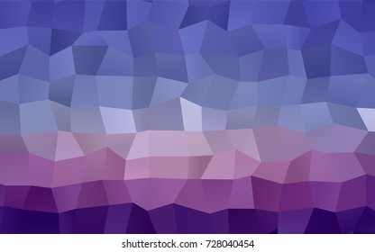 Light Pink, Blue vector polygonal illustration consisting of rectangles. Rectangular design for your business. Creative geometric background in origami style with gradient.