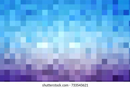 Light Pink, Blue vector polygonal illustration, which consist of rectangles. Rectangular pattern for your business design. Geometric background in Origami style with gradient. 