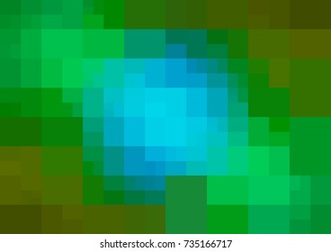 Light Pink, Blue vector polygonal illustration, which consist of rectangles. Rectangular pattern for your business design. Geometric background in Origami style with gradient. 