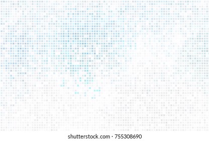 Light Pink, Blue vector polygonal illustration consisting of rectangles. Rectangular design for your business. Creative geometric background in origami style with gradient.