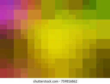 Light Pink, Blue vector polygonal illustration, which consist of rectangles. Rectangular pattern for your business design. Geometric background in Origami style with gradient. 